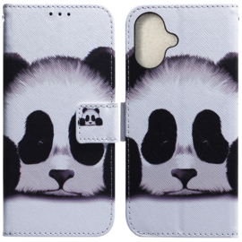 BookCover Etui Hoes Mapje  voor iPhone 16   - Panda