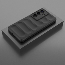 TPU Grip Bescherm-Hoes Skin Cover voor  Samsung Galaxy S26  - Zwart