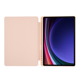 TPU Bescherm-Cover Hoes Map voor Samsung Galaxy Tab S9 FE - S10 FE - Roze