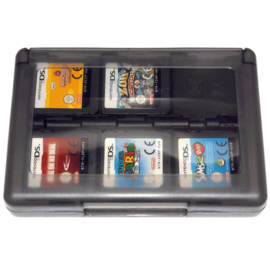 Opberg-Box voor 24 Nintendo 3DS - Dsi - DS Lite Game-Cards. Zwart