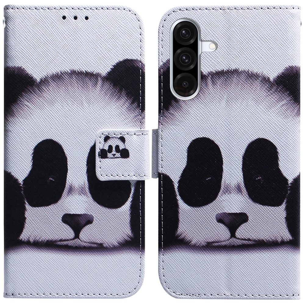 BoekCover Hoes Etui voor Samsung Galaxy A36  -  A56   -  Panda