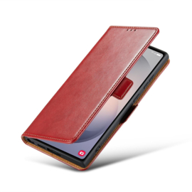 Luxe BoekCover Etui Hoes  voor Samsung Galaxy S26 ULTRA  -  Rood