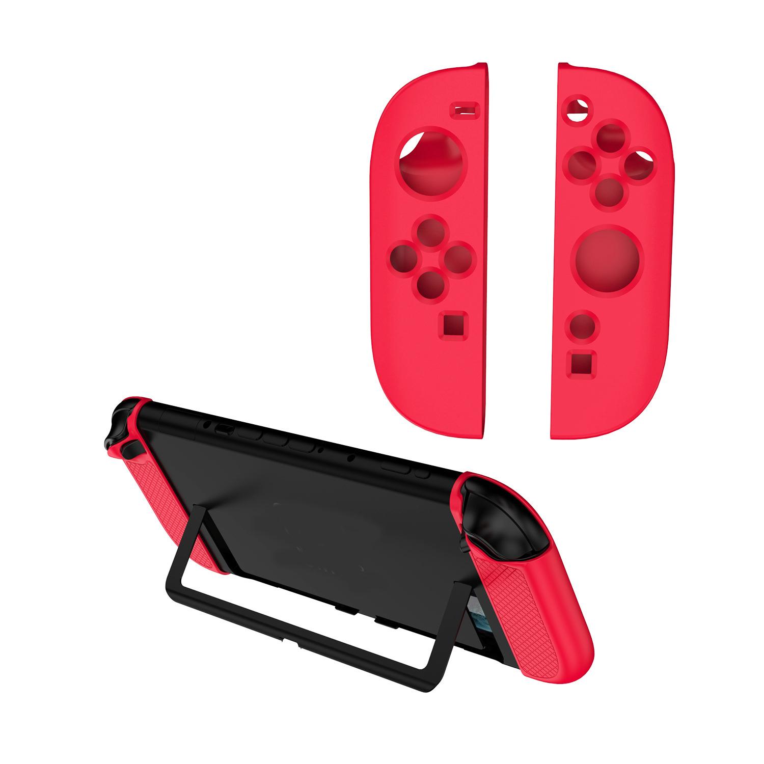 TPU Silicone Hoes / Skin voor Nintendo Switch 2 Joy-Con Controllers  -  Rood