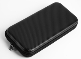 Aero-case Etui Hoes Cover voor Nintendo Switch 2  -   Zwart Carbon