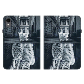 Bescherm-Etui Hoes Map voor Samsung Galaxy Tab S11 - 11"- Tijger Kittens"