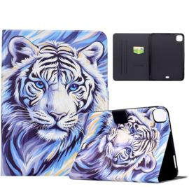 Bescherm-Etui Hoes Map voor Xiaomi Pad 7 - Pad 7 PRO - Pad 8 - Pad 8 Pro  - 11.2" -  Tijger