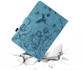 Bescherm-Etui Hoes Map voor Samsung Galaxy Tab S11 - 11"- Kolibrie - Turquoise