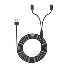 Duo USB C - Controller Oplader Kabel voor Playstation 5 -  Xbox X Serie - Switch - 300 cm.