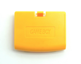Batterij-Klepje / Cover voor Nintendo Gameboy Advance  Geel
