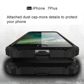 Hybrid Tough Armor-Case Bescherm-Cover Hoes voor iPhone 7 PLUS