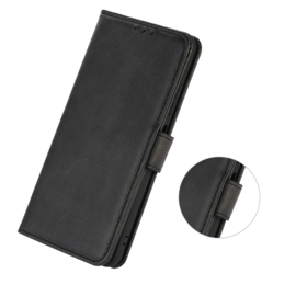 Luxe Boek-Etui Hoes  voor Samsung Galaxy A54    Zwart