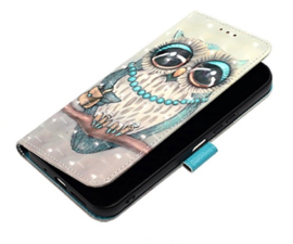 Bescherm-Etui Mapje Hoes voor iPod Touch   - Cartoon Uil