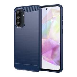TPU Bescherm-Hoes Skin Cover voor  Samsung Galaxy A37 - A56 - A36 - Blauw