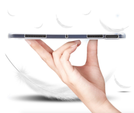 TPU Flex Bescherm- Hoes Cover Skin voor Galaxy Tab S9 FE - S10 FE  -  10.9  -  Transparant