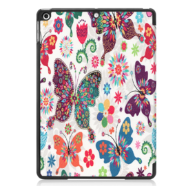 Bescherm-Cover Hoes Map voor iPad 10.2 -   Vlinders