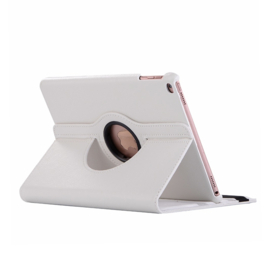 360º Standaard Bescherm Hoes Map voor iPad Mini 4 - Mini 5  -  Wit