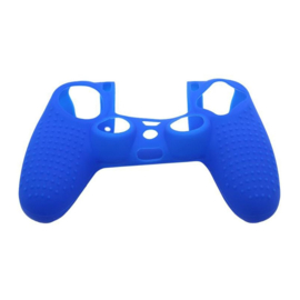 Silicone Hoes / Skin voor Playstation 4 - PS4 Controller   Blauw