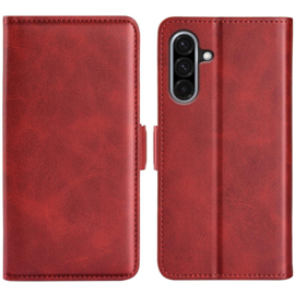 Luxe BoekCover Etui Hoes  voor Samsung Galaxy A36 - A56  -  Rood