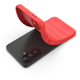 TPU Bescherm-Hoes Skin Cover voor  Samsung Galaxy A57  - Zwart