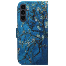 BoekCover Hoes Etui voor Samsung Galaxy S25 FE     Amandelbloesem -  Van Gogh