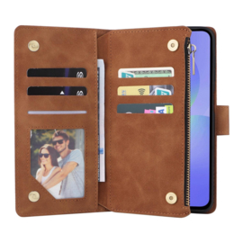 Boek-Cover Portemonnee Etui Hoes voor Samsung Galaxy A37 - A36  -  A56   -  Beige