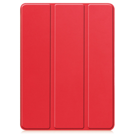 Bescherm-Cover Hoes Map voor iPad Pro 11 - 2024  -  Rood