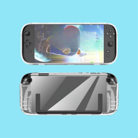 Transparant Grip TPU Bescherm Hoes Cover voor Nintendo Switch 2