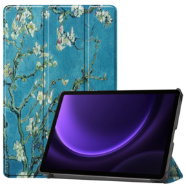 Cover Map Hoes voor Samsung Galaxy Tab S9  FE  -  S10 FE  -  10.9     -  Amandelbloesem - Van Gogh