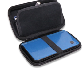 Luxe Aero-case Etui Hoes voor Nintendo New 3DS XL  *2  Zwart