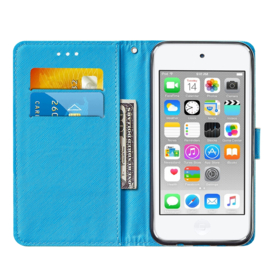 Bescherm-Etui Hoes voor iPod Touch -   Bloem / Vlinders