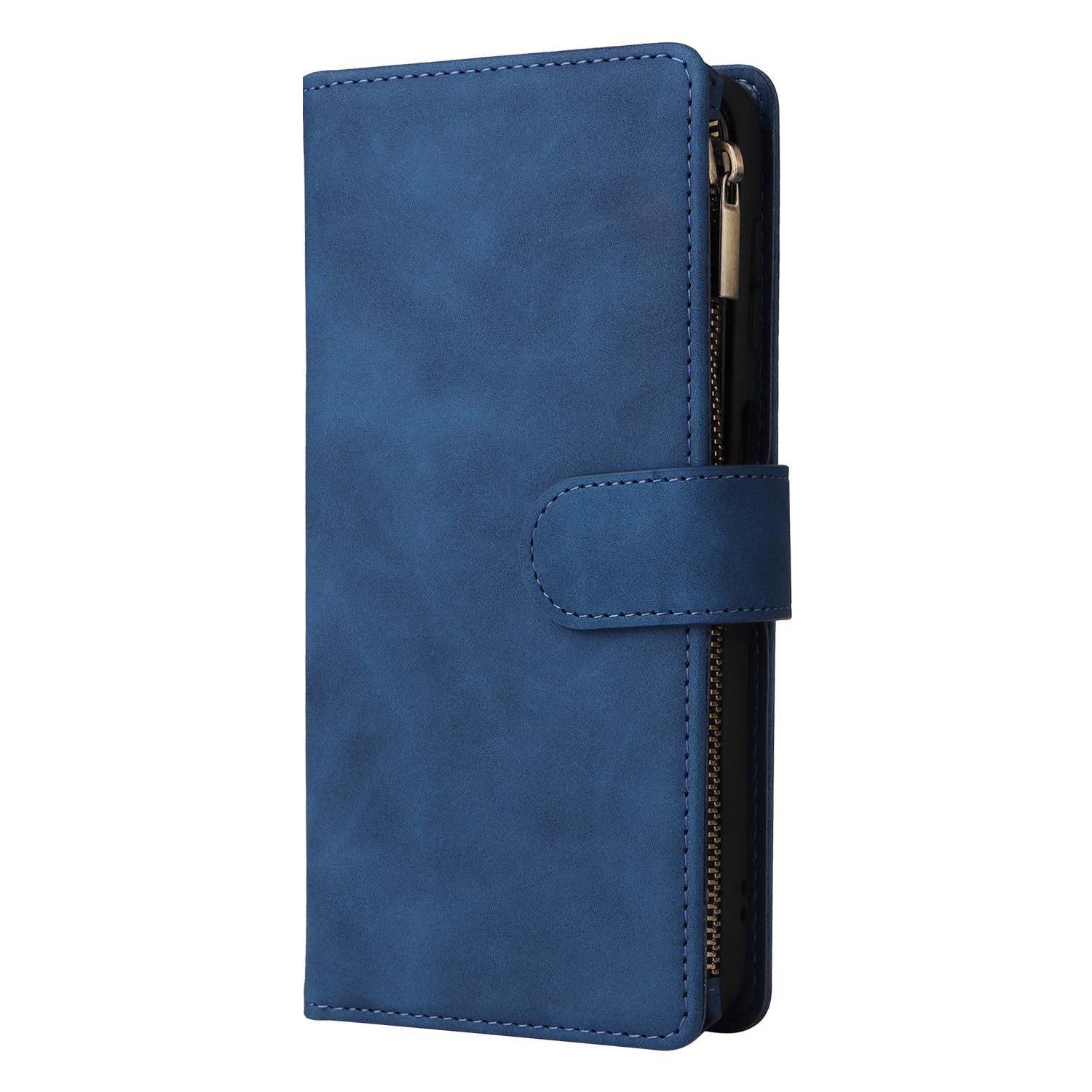 Boek-Cover Portemonne Etui Hoes voor Samsung Galaxy A36  -  A56     Blauw