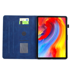 Bescherm-Etui Map Cover voor  Apple iPad 10 - 11 -  A16 - 10.9  -  Kolibrie  -  Blauw  - A2696