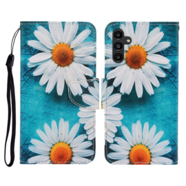 BookCover Hoes Etui voor Samsung Galaxy A24  -    Madelief