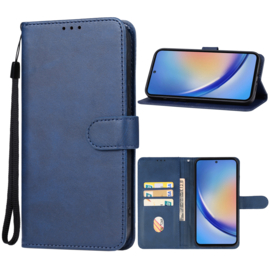 Luxe Boek-Etui Hoes  voor Samsung Galaxy A35    Blauw