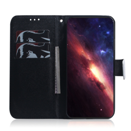 BookCover Hoes Etui voor Samsung Galaxy A54  -  Wolf - Welp