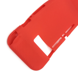 Silicone Bescherm Hoes Skin  voor Nintendo Switch - Rood