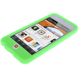 Silicone Bescherm-Hoes voor iPod Touch 5G 6G  Groen