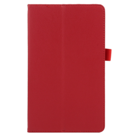 PU Kunstleer-Hoes Map voor Samsung Galaxy Tab A8 10.5  Rood