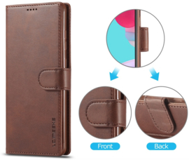 Luxe BookCover Hoes Etui voor Samsung Galaxy A52    Zwart
