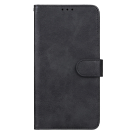 Boek Bescherm-Etui Hoes voor Samsung Galaxy A24   -  Zwart