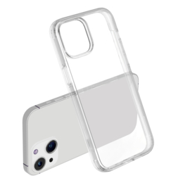 Transparant Hard-Cover Bescherm-Hoes + Screenprotector voor iPhone 15