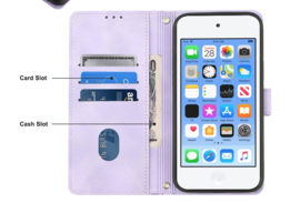 Luxe Bescherm-Etui Hoes voor iPod Touch - 5G 6G 7G  -  Paars