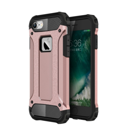 iPhone 7 of 8 - Hybrid Tough Armor-Case Bescherm-Cover Hoes - Roze