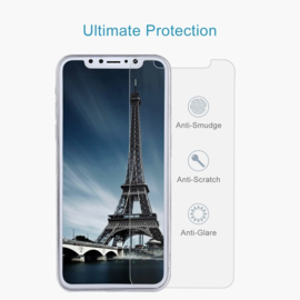9H Glas Screenprotector Bescherm-Folie voor iPhone X - XS