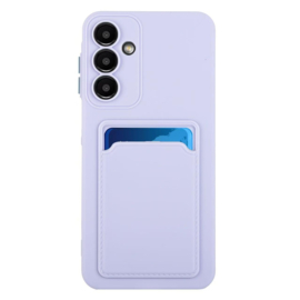 TPU Bescherm-Hoes Skin Cover met Pas-vak voor Samsung Galaxy S26 -  Paars