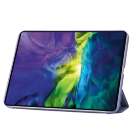 TPU Bescherm-Cover Hoes Map voor Apple iPad 10 - A16 - 10.9 - 2022 - 2025 - Licht Paars