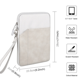 Opberg-Bescherm Hoes Etui Pouch Sleeve voor iPad  - Grijs