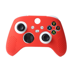 Silicone Hoes / Skin voor XBOX Series X -  S Controller  Rood