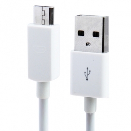Micro USB Oplader Kabel voor Playstation 4 - PS4   3 meter Wit