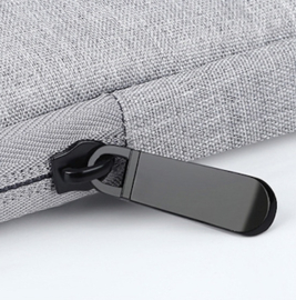 Sleeve Pouch Hoes Etui voor Apple Macbook Air 13"  -  Laptop - 37x 26 - Grijs